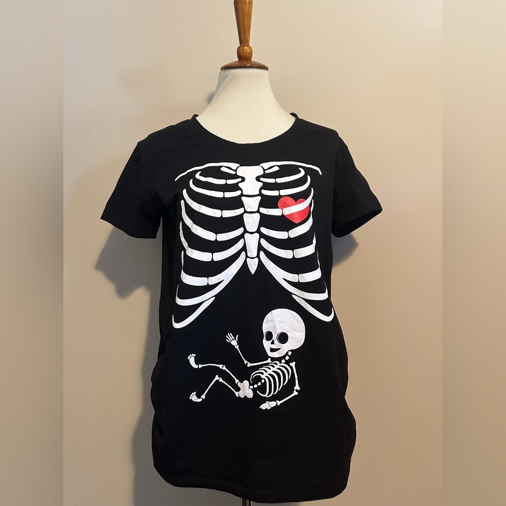 Skeleton Maternity T-Shirt